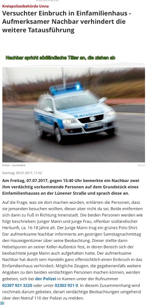 Polizeierfolge 2017